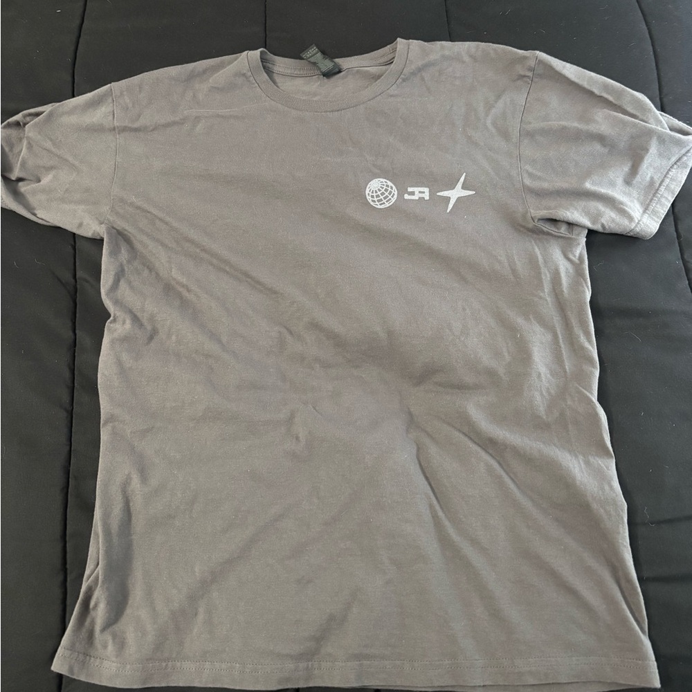 Real James Arthur Merch. Color gray, size medium
